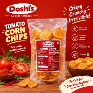 Tangy Tomato Corn Chips