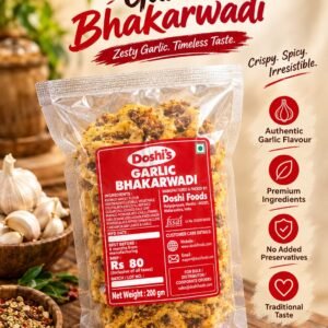 Garlic Bhakarwadi